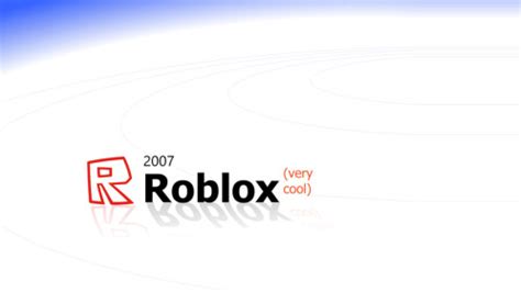 roblox 2007|Roblox in 2007